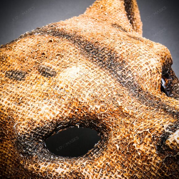 Mummy Angry Wolf Halloween Animal Cosplay Costume Masquerade Men Party Face Mask - Picture 5 of 5